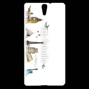 Coque Sony Xperia C5 Tour du monde 3