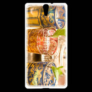 Coque Sony Xperia C5 Thé à la menthe