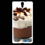 Coque Sony Xperia C5 Verrine dessert chocolat