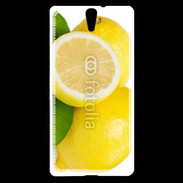 Coque Sony Xperia C5 Citron jaune