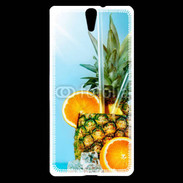Coque Sony Xperia C5 Cocktail d'ananas