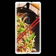 Coque Sony Xperia C5 Cuisine asie Wok