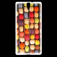 Coque Sony Xperia C5 Étalage macarons
