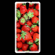 Coque Sony Xperia C5 J'adore les fraises
