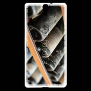Coque Sony Xperia C5 Vieilles bouteilles de vin 2