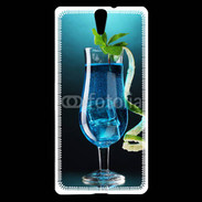 Coque Sony Xperia C5 Cocktail bleu