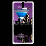Coque Sony Xperia C5 Blue martini