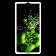 Coque Sony Xperia C5 Poivron vert