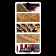 Coque Sony Xperia C5 Vin, bouteille, millésime 25