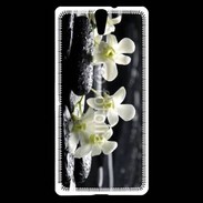 Coque Sony Xperia C5 Orchidée blanche Zen 11
