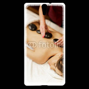 Coque Sony Xperia C5 Massage pierres chaudes