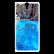 Coque Sony Xperia C5 Petite crique en Sicile