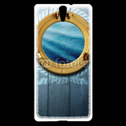 Coque Sony Xperia C5 Porte de cabine de bateau
