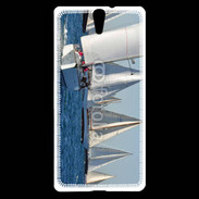 Coque Sony Xperia C5 Régate en mer