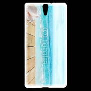 Coque Sony Xperia C5 Mer et coquillages