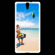 Coque Sony Xperia C5 Kite surf passion