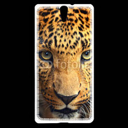 Coque Sony Xperia C5 Léopard