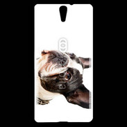 Coque Sony Xperia C5 Bulldog français 1