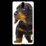 Coque Sony Xperia C5 Petit chiot 3