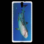 Coque Sony Xperia C5 Requin tigre