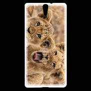 Coque Sony Xperia C5 Lionceaux