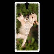 Coque Sony Xperia C5 Chiot labrador 3
