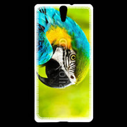 Coque Sony Xperia C5 Macaw africain bleu et jaune