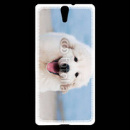 Coque Sony Xperia C5 Chiot Golden retriever 16