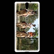 Coque Sony Xperia C5 Ballade à cheval