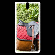 Coque Sony Xperia C5 Selle de cheval