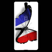 Coque Sony Xperia C5 Papillon france