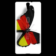 Coque Sony Xperia C5 Papillon Allemand