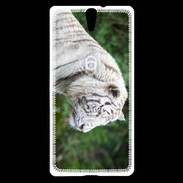 Coque Sony Xperia C5 Magnifique tigre blanc