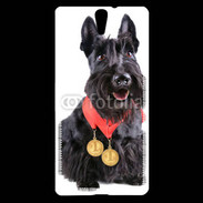Coque Sony Xperia C5 Chien champion 