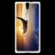 Coque Sony Xperia C5 Saut de Dauphin 750