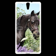 Coque Sony Xperia C5 Cheval et nature 75