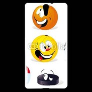 Coque Sony Xperia C5 Sourires de ballons