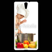 Coque Sony Xperia C5 Bébé chef cuisinier