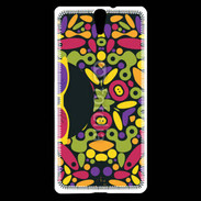 Coque Sony Xperia C5 Femme de couleur