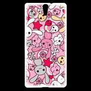 Coque Sony Xperia C5 Lapin crétin
