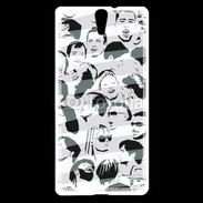 Coque Sony Xperia C5 Multi visages