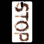 Coque Sony Xperia C5 Stop à la cigarette