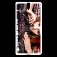 Coque Sony Xperia C5 Drogue Internet
