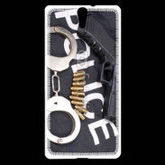 Coque Sony Xperia C5 Equipement de police