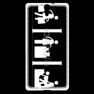 Coque Sony Xperia C5 humour panneau