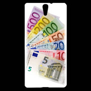 Coque Sony Xperia C5 Eventail de billet de bnaque