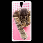 Coque Sony Xperia C5 Humour de chaton