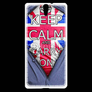 Coque Sony Xperia C5 Keep Calm Businessman
