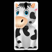 Coque Sony Xperia C5 Vache cartoon 500