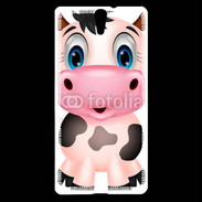 Coque Sony Xperia C5 Vache cartoon 510